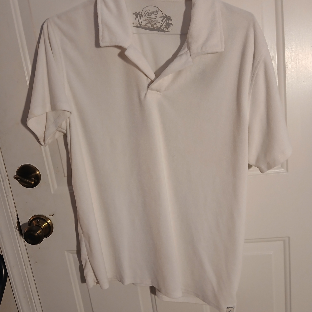 Classic White Men's Polo Shirt by Arizona Jean Company